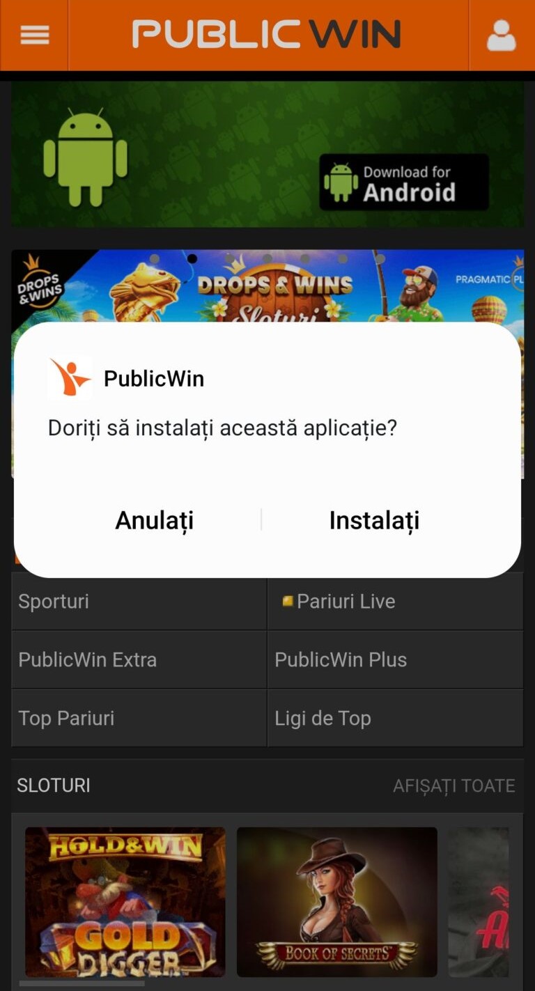 Descarcă și instalează aplicația pe dispozitivul Android