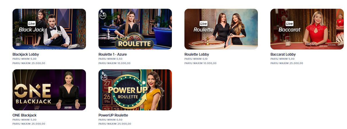 Încearcă norocul la mese live cu dealeri reali profesionali